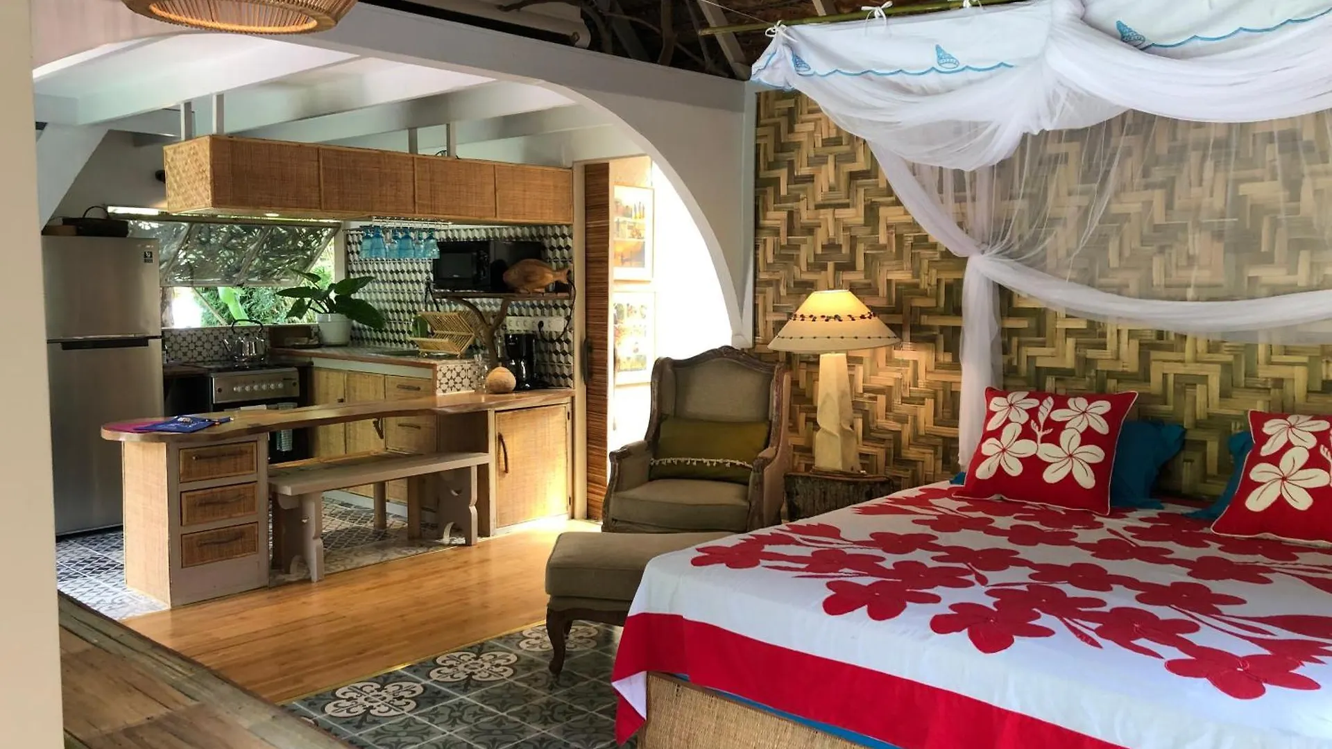 Loft Vanille Avec Clim Et Piscine Partagee Moorea Polinezja Francuska