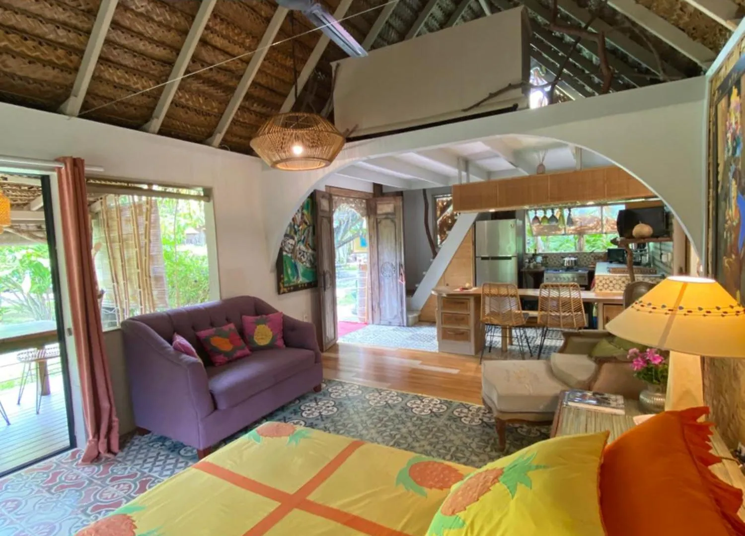 Loft Vanille Avec Clim Et Piscine Partagee Moorea Dom wakacyjny